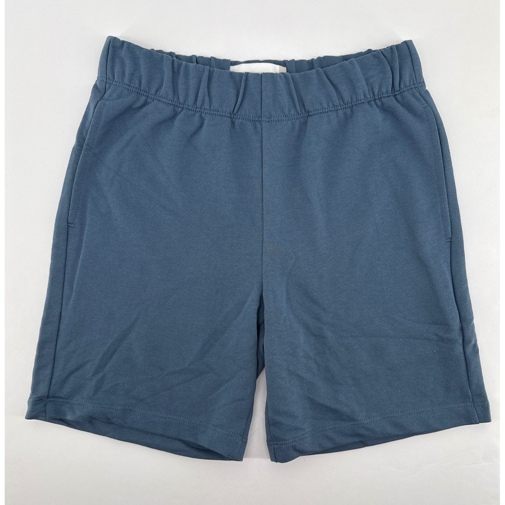 Nordstrom Rack Kids Slate Blue French Terry Lounge Shorts Small RK464906BB